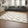 Encinal Geometric Shag Area Rug