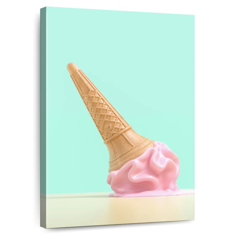 Yarlin Ice Cream Cone Spill, 39" H x 26" W