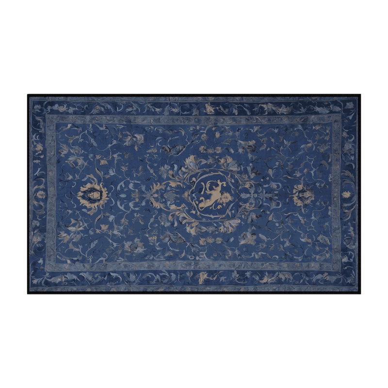 Tapis gris lavable à la machine