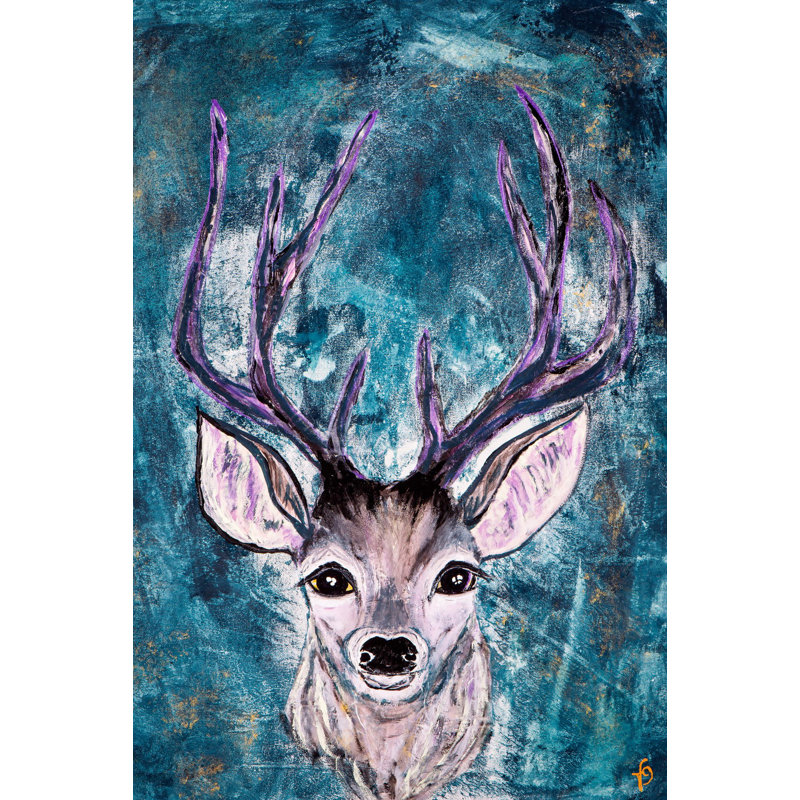 France Gilbert - Wrapped Canvas Painting, 45cm H x 30cm W
