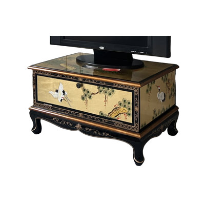 Nizar Gold Leaf TV Cabinet