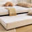 Upholstered Daybed With Trundle,Sturdy Wooden Bed Frame, Modern Diamond Grid Design,For Bedroom, Guest Room (Beige)-2109001651