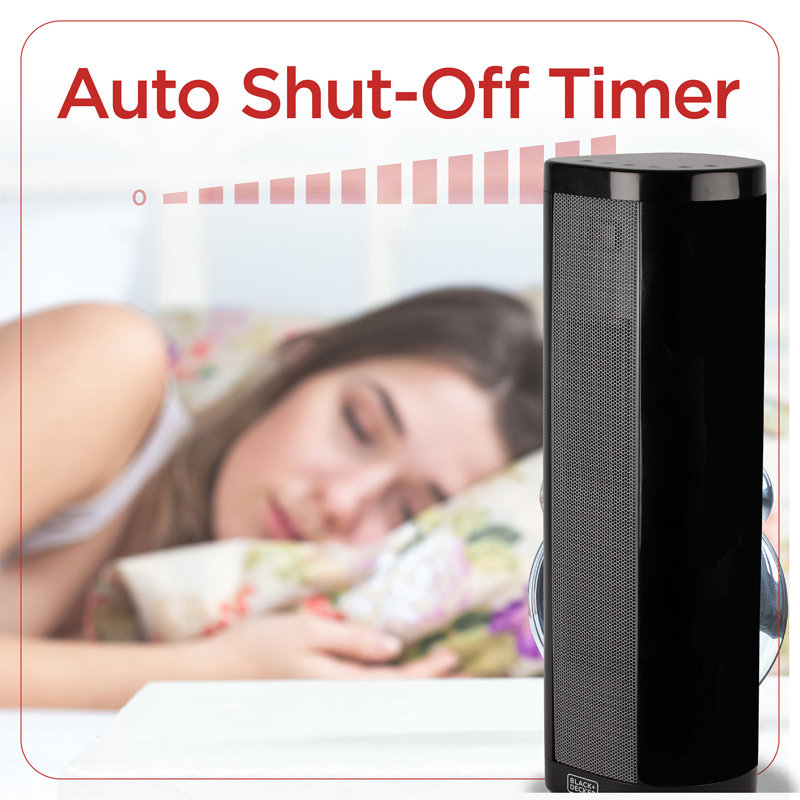  Winter Ready Series 1500 Watt Electric Fan Tower Heater with LED Display Control