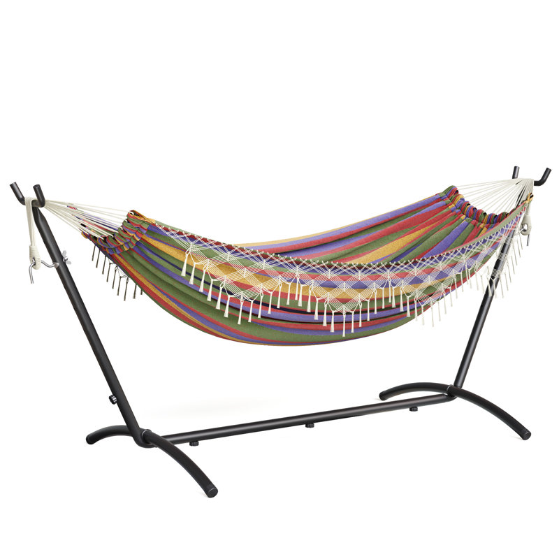 Steel Hammock Chair Stand, Multicolor