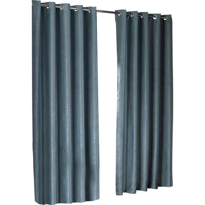 Kalyn Blackout Curtain, Duck, 117 W x 137 D cm