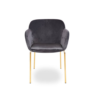 Orason 43cm H Velvet Upholstered Armchair