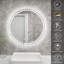 Miroir de salle de bain Hetem-464699888
