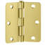 Charnière de porte, 3 1/2 po, rayon 1/4 de pouce, paquet de 9-110933714