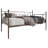 Alpert Victorian Spindle Metal Daybed-1609065957
