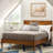 Elena Solid Wood Platform Bed-2107295752-2107295753