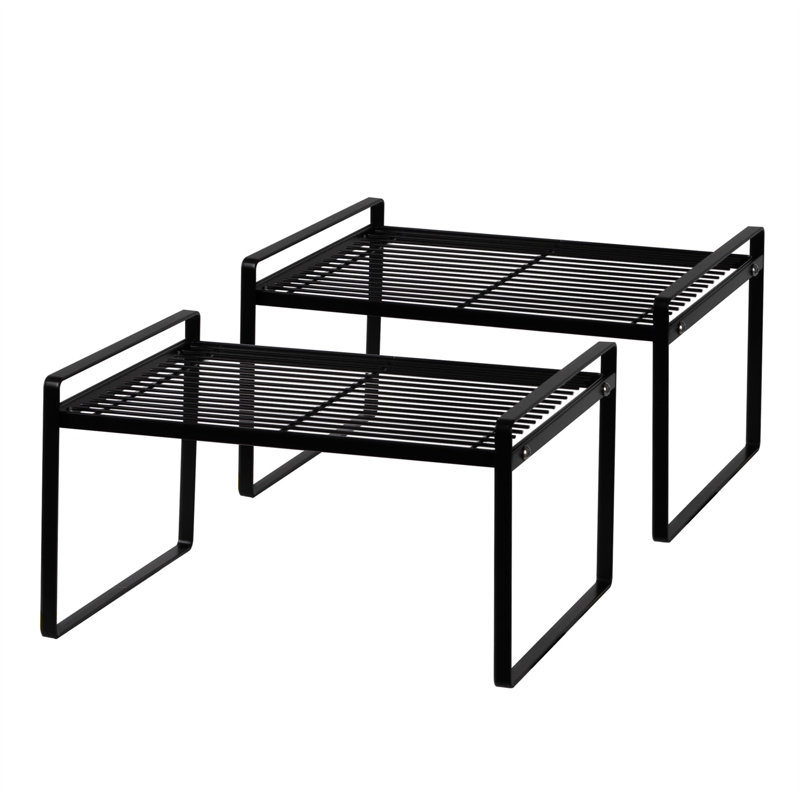 Nehemyah Helper Shelf, Black, 7.3" H x 13.10" W x 10.5" D
