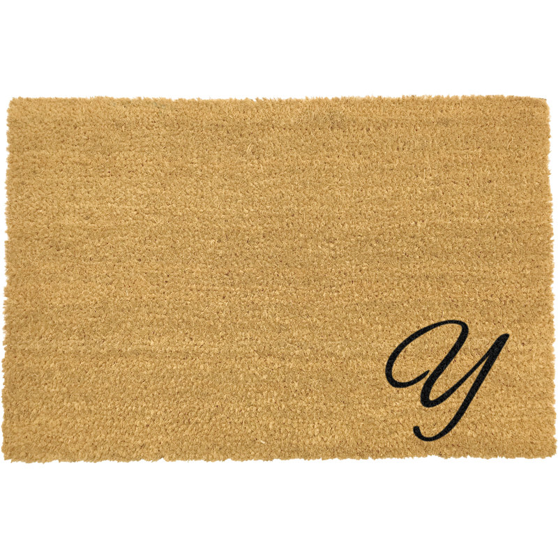 Brantner Non-Slip Outdoor Doormat, Y