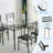 Izen 4 - Person Four Leg Dining Set-2141349673