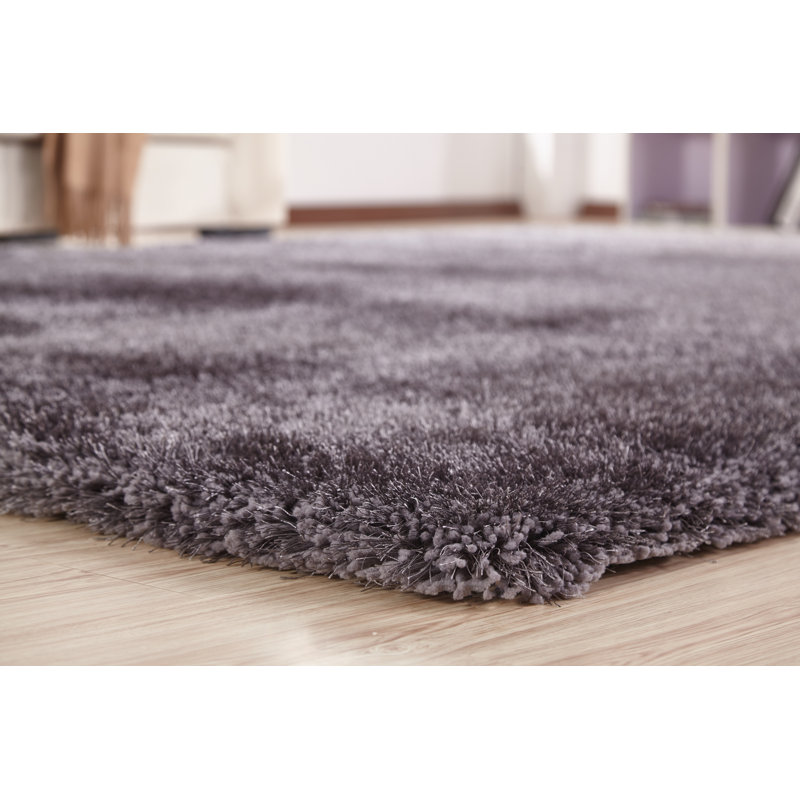 Tapis gris touffeté à la main GrangeoverSands, Rectangle 5 pi x 7 pi
