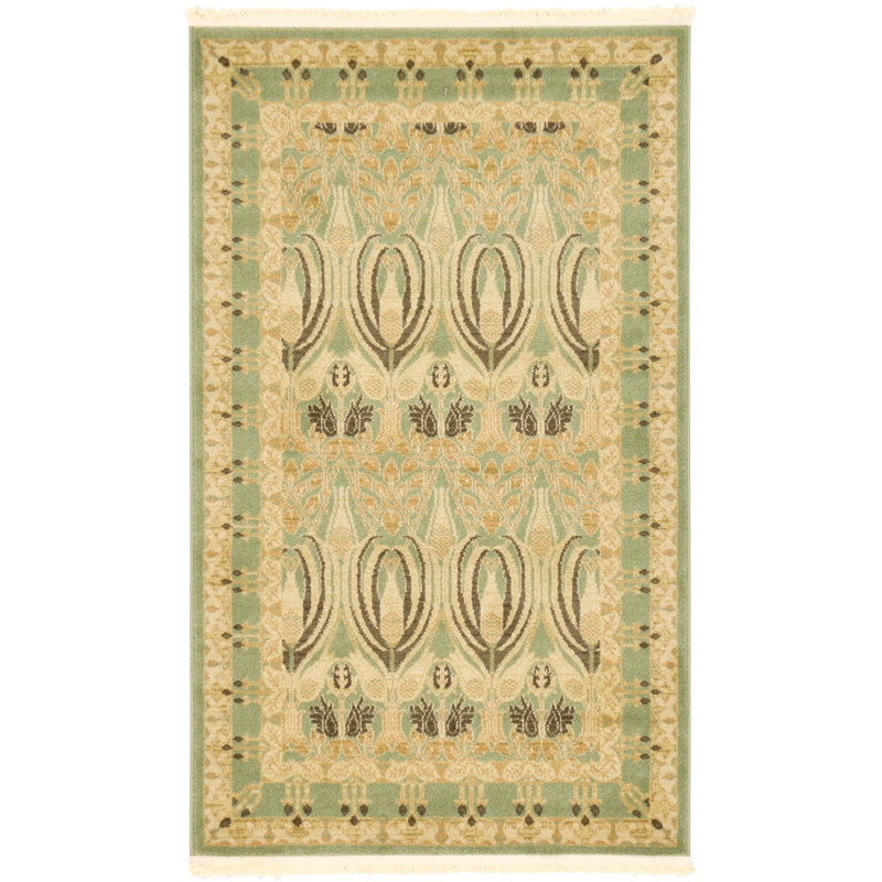 Moore Ikat Indoor Rug, Rectangle 3'3" x 5'3"