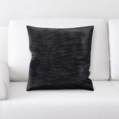 Microsuede Throw Pillow