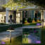Ensemble de 4 lumières de chemin à DEL intégrées en aluminium huilé à basse tension bronze huilé