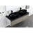 Matte Black 14" Bathroom Sink - Above Counter Installation, Hygienic, To Fading, Smooth Finish, Fast Draining 24"X5.5" Mount, , , Scratch ,-249728227