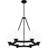6 - Light Dimmable Wagon Wheel Chandelier-92124025