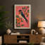Bird on Branch Japandi - Wrapped Canvas-1602341633-1602341638
