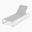 Chaise longue d'extérieur réglable à 5 niveaux 2 pièces, structure en aluminium durable et filet de polyester enduit de PVC, pour le patio / la piscine-2099128356