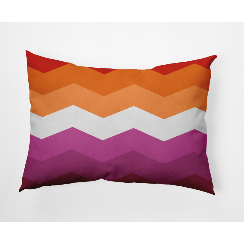 Coussin Stallworth, Rose / orange