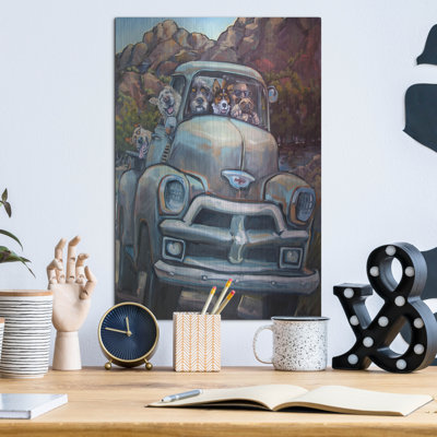«Go Time» par CR Townsend, art mural en métal