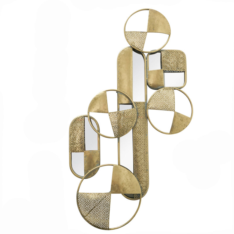 Handmade Glam Abstract Wall Decor on Metal
