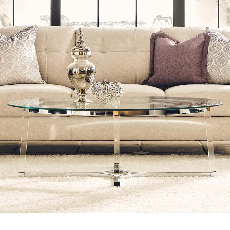 Hamil 2 - Piece Glass Top Living Room Table Set