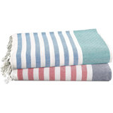 Serviettes de plage pour femmes, paquet de 2 grandes serviettes de plage surdimensionnées, prélavées, serviettes de plage sans sable, serviette de voyage légère à séchage rapide, serviette de bain de plage douce, 39 po x 71 po - sarcelle Old Glory