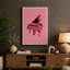 Pink Grand Piano Pop Art - Wrapped Canvas-837762696-837762707