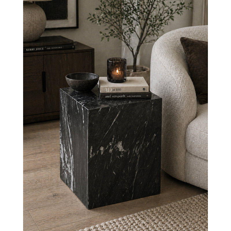 Bold Marble End Table