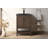 Chazden 24" Freestanding Herringbone Design Single Bathroom Vanity with Ceramic Top-1216070503-1234212676-1233410066