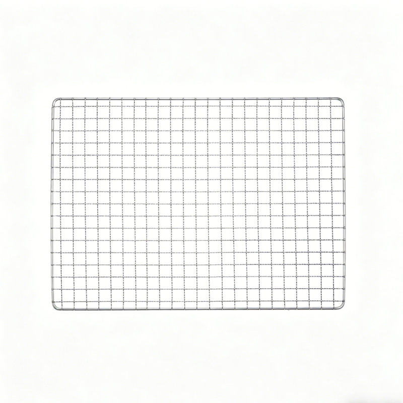 Galvanized Iron BBQ Topper, 1cm H x 50cm W x 38cm D