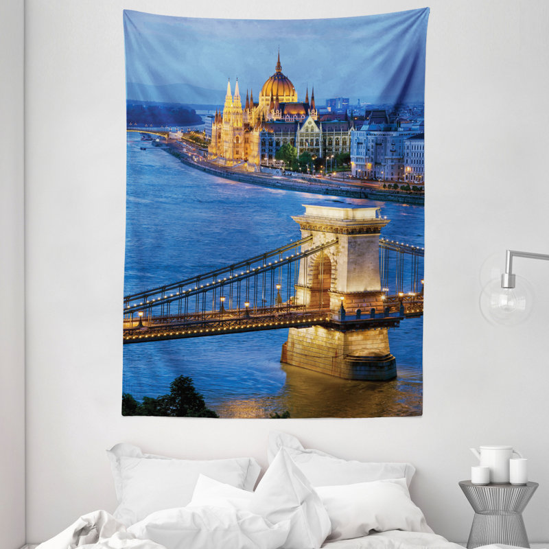 Tapisserie en polyester, H 80 po x l 60 po