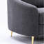 Fauteuil en lin Ayina