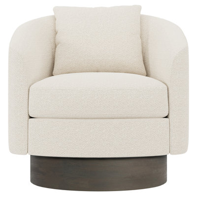 Camino Upholstered Swivel Barrel Chair