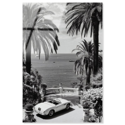 «Monaco Dreams I», reproduction d'art acrylique sur toile par Notoriart, prête à être accrochée, 10 x 15