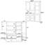 Buffet autoportant avec huche 63,3 x 17,8 x 78,3 po Traditional-1341876770