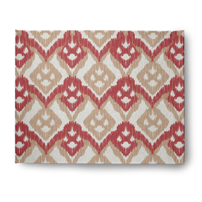 Chenille Ikat Indoor Rug, Rectangle 8' x 10'
