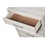 Commode de chambre à 5 tiroirs Roundhill Haak, finition chêne gris