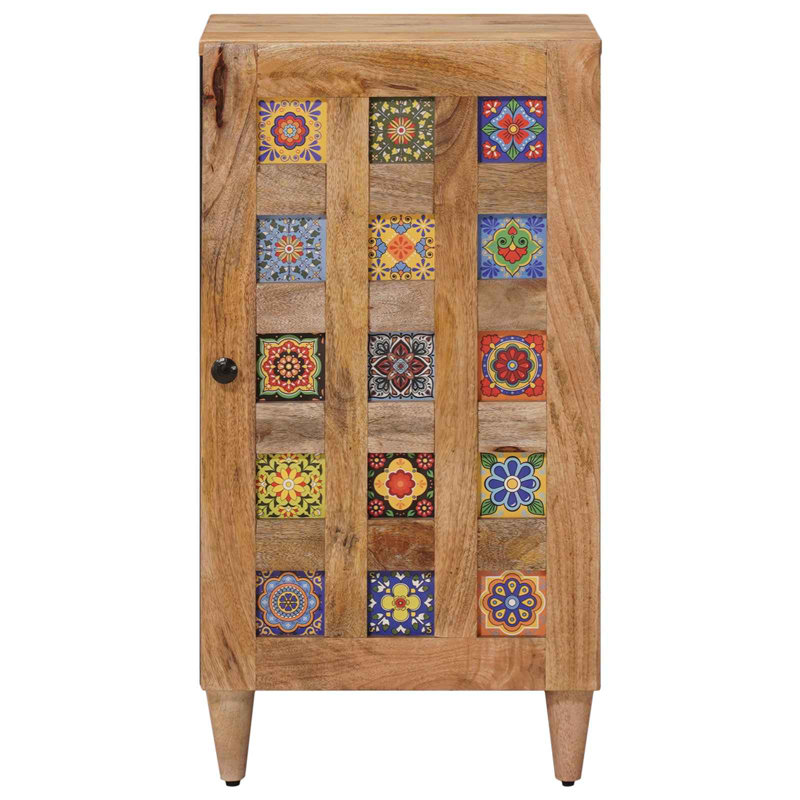  Sideboard With Storage With Door Solid Mango Wood Dining Indoor Cabinet