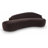 Jahmaad 101" Chenille Fabric Upholstered Sofa-1329308034