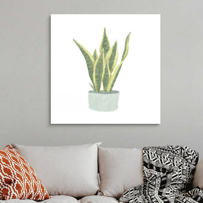 Art mural sur toile Snake Plant III
