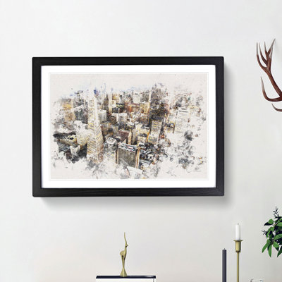 The San Francisco Skyline - Picture Frame Painting Print