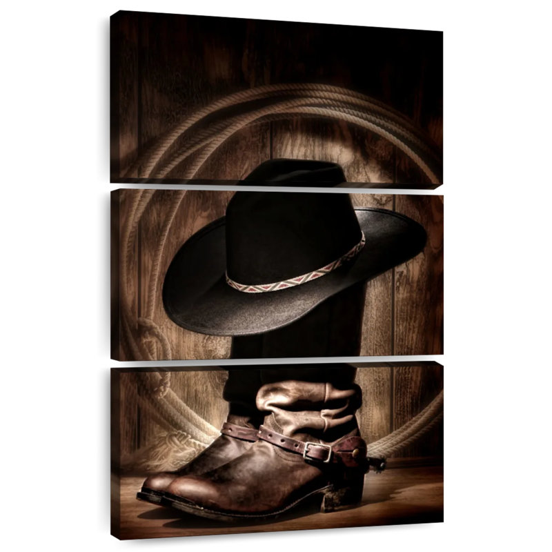 Lelar Western Rodeo Ready, 50" H x 32" W