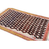Vintage One-of-a-Kind 4'2X6'5 Hand Knotted Area Rug