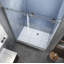 Porte de douche sans cadre Langham XL 48 - 52 "x H 80"-53048134-53048137