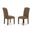 Ensemble de table de salle à manger 5 pièces comprenant une table de salle à manger rectangulaire avec feuille papillon et 4 chaises de salle à manger Parson-427462061-476910623-476910620