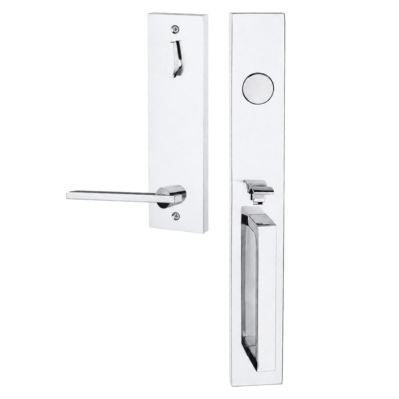 Ensemble de poignées avec levier Raleigh Bravura 973-943 Dummy Montgomery - L, Bright Chrome, Left